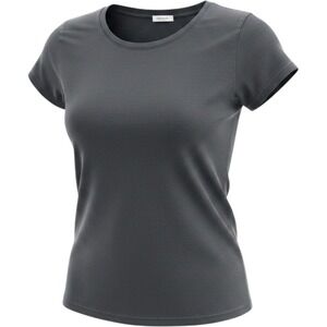 Splendid Womens Short Sleeve Crew Neck Tee Black Jersey T-Shirt Medium NWOT